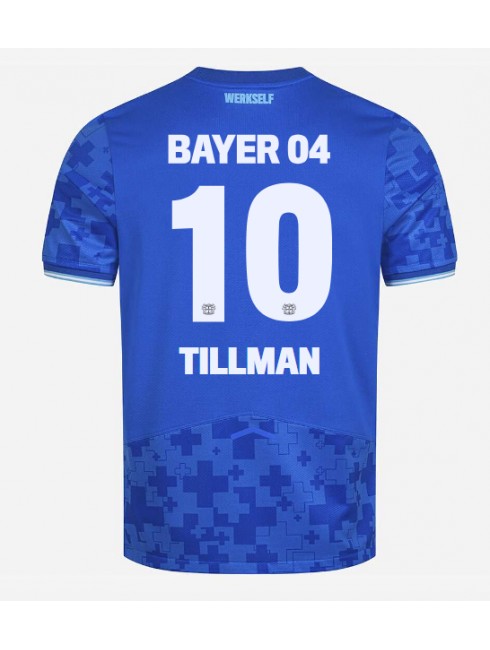 Muži Futbalové oblečenie Bayer Leverkusen Malik Tillman #10 2025-26 Krátky Rukáv - Tretina Muži Futbalové oblečenie Bayer Leverkusen Malik Tillman #10 2025-26 Krátky Rukáv - Tretina